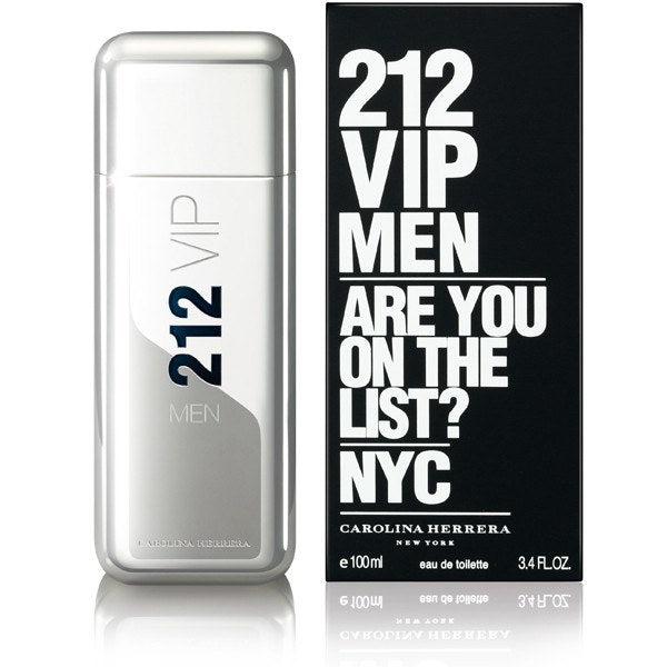 212 VIP 3.4 oz EDT for men  CAROLINA HERRERA MENS FRAGRANCES - LaBellePerfumes