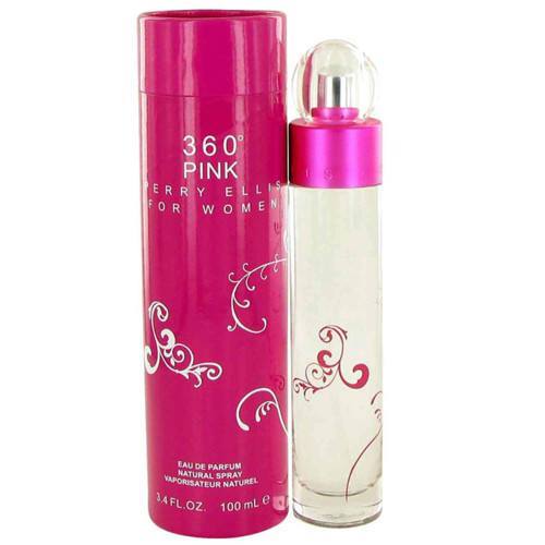 360 Pink 3.4 oz EDT for women  PERRY ELLIS WOMENS FRAGRANCES - LaBellePerfumes