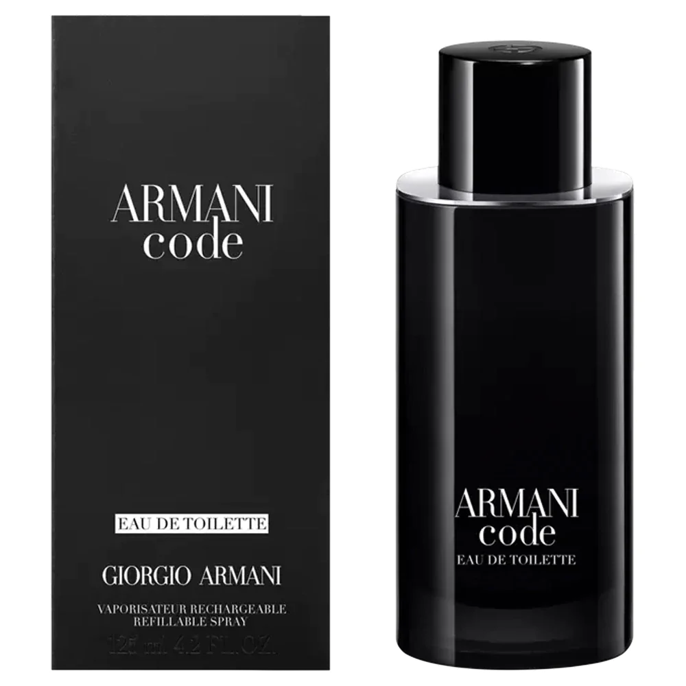 Armani Code 4.2 oz Refillable EDT for men