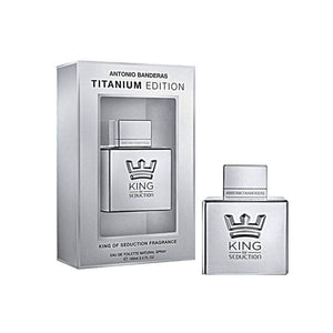 King of Seduction Titanium Edition 3.4 oz EDT for men