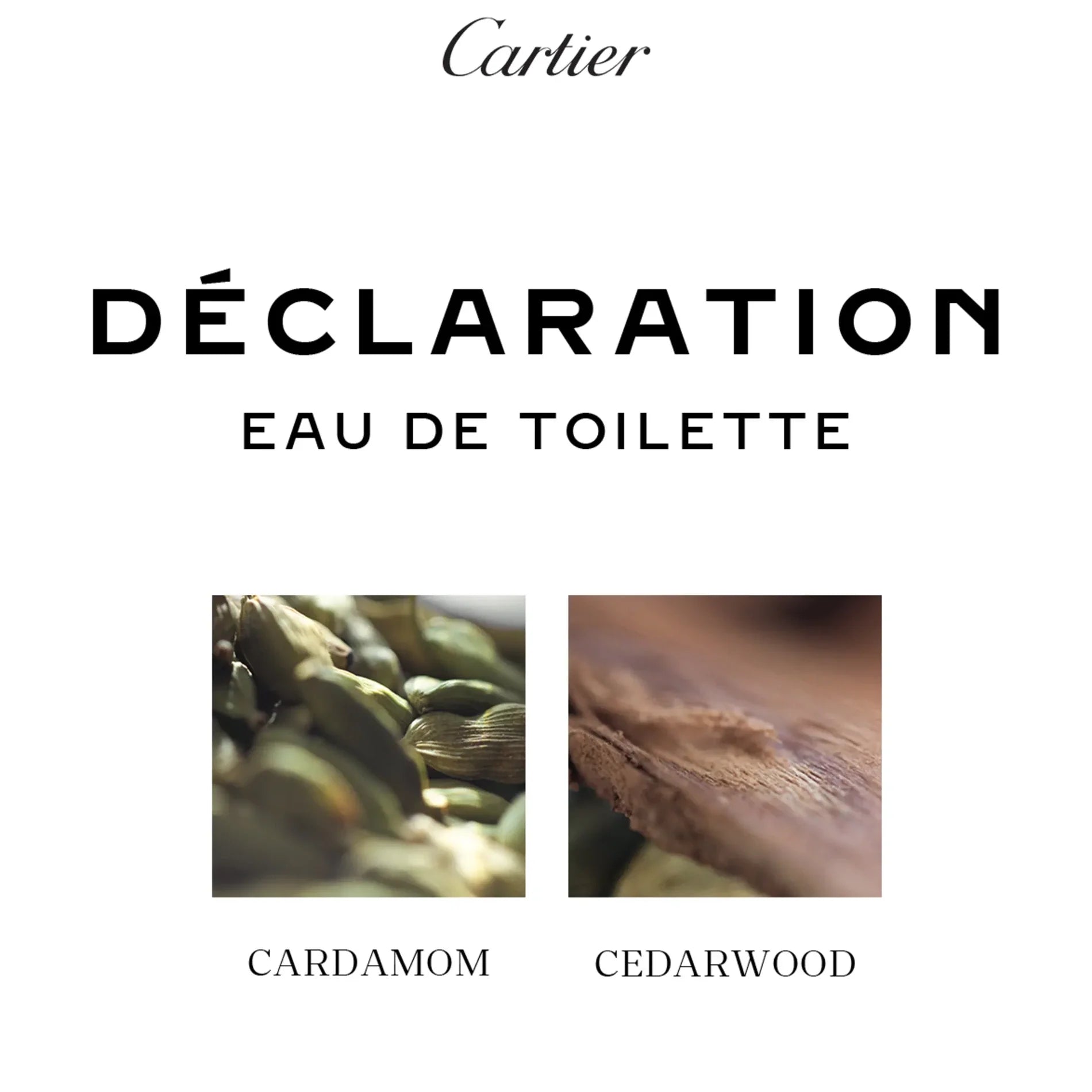 Declaration 3.4 oz EDT for men