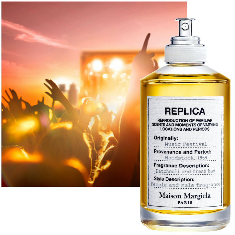 Replica Music Festival 3.4 oz EDT for Unisex