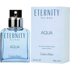 Eternity Aqua 3.4 oz EDT for men