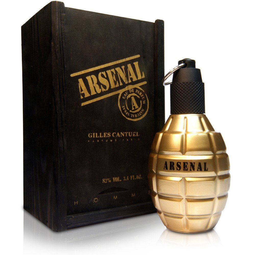 Arsenal Gold 3.4 oz EDT for men  GILES CANTUEL MENS FRAGRANCES - LaBellePerfumes