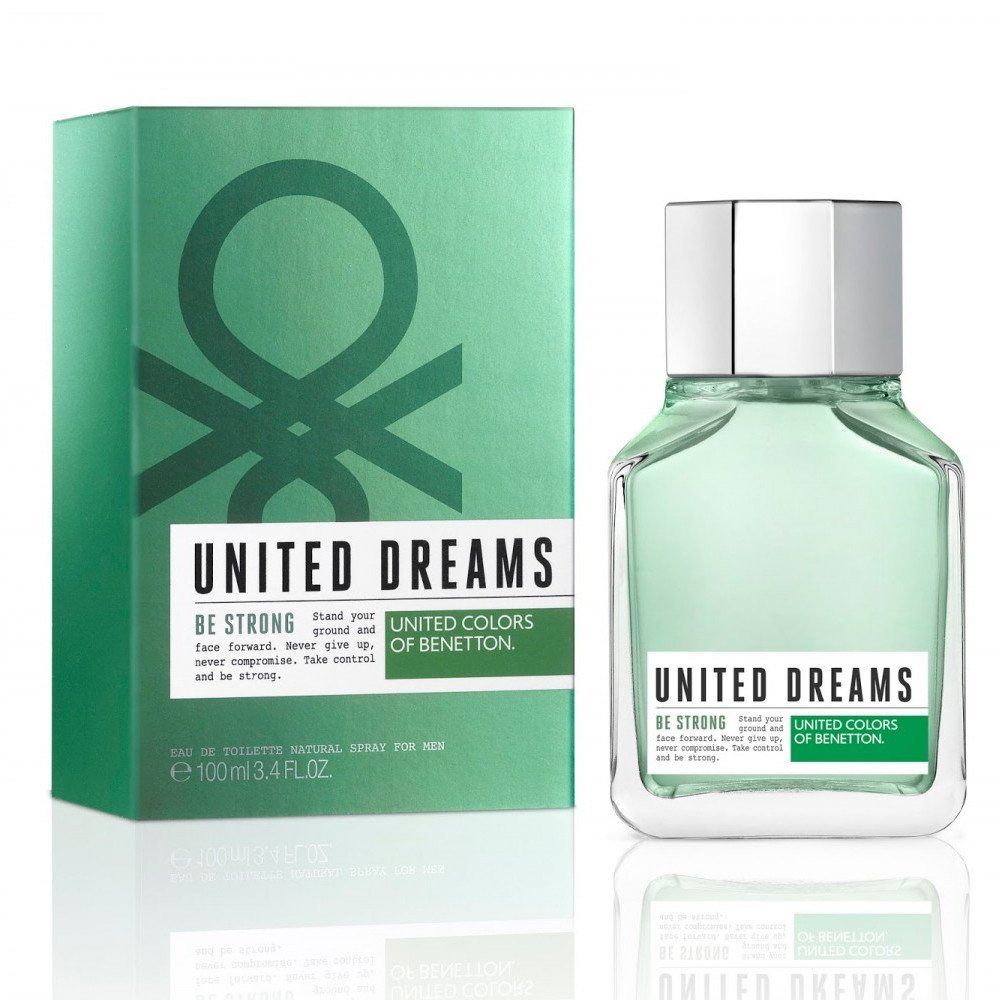 MENS FRAGRANCES - United Dreams Be Strong 3.4 Oz EDT For Men