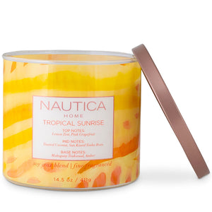 Nautica Tropical Sunrise 14.5 oz candle