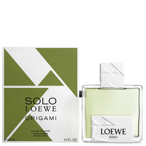 Loewe Solo Oragami 3.4 oz EDT for men