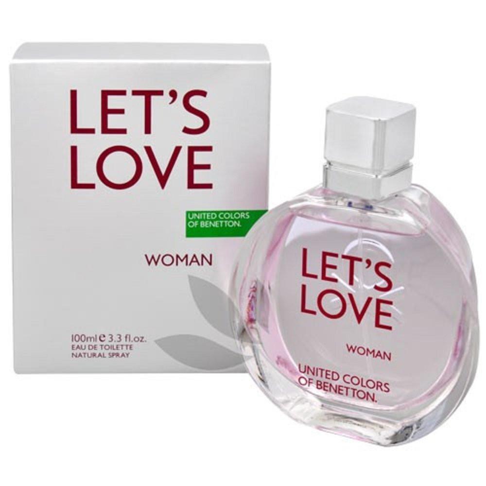 WOMENS FRAGRANCES - Let's Love 3.4 EDT For Women