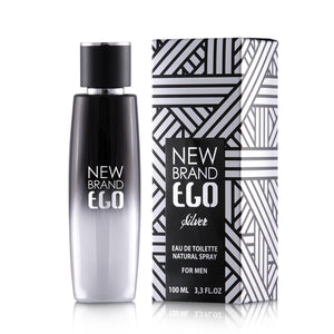 Ego Silver 3.4 oz EDT for men