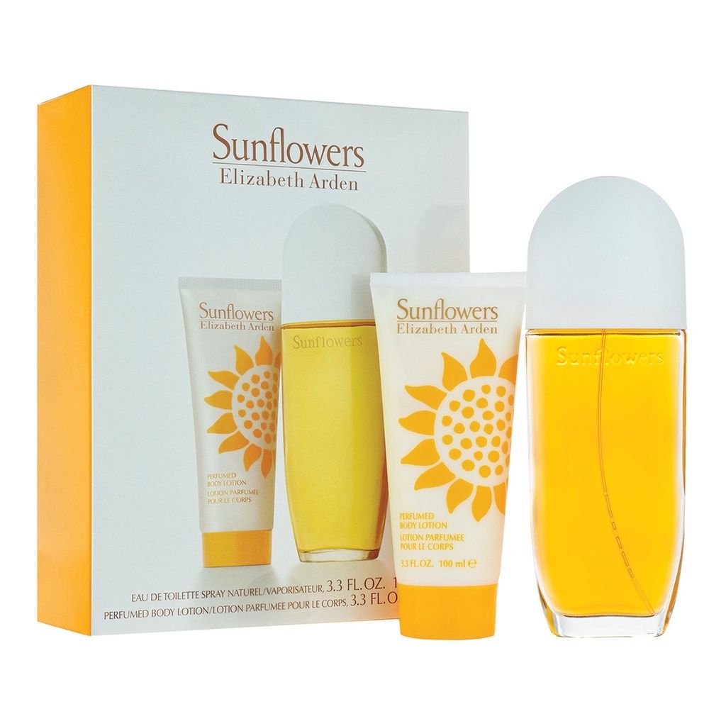 Sunflowers 3.3 oz EDT 2 Piece Gift Set for women