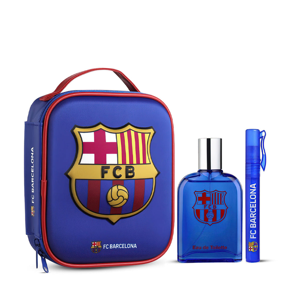 FC Barcelona Zip Case 3.4 oz Kit for kids