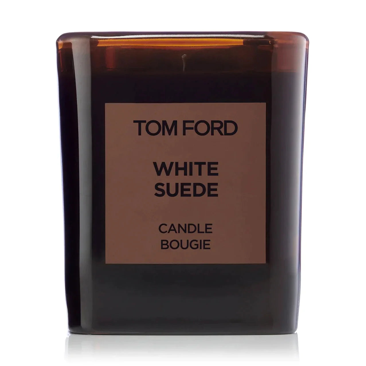 White Suede Candle
