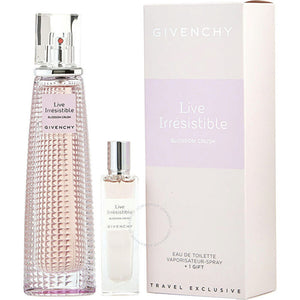 Givenchy Live Irresistible Blossom Crush 2.5 oz 2 Piece Gift Set for women