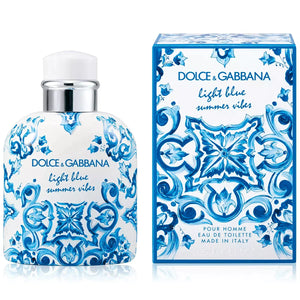 Light Blue Summer Vibes 2.5 oz EDT for men