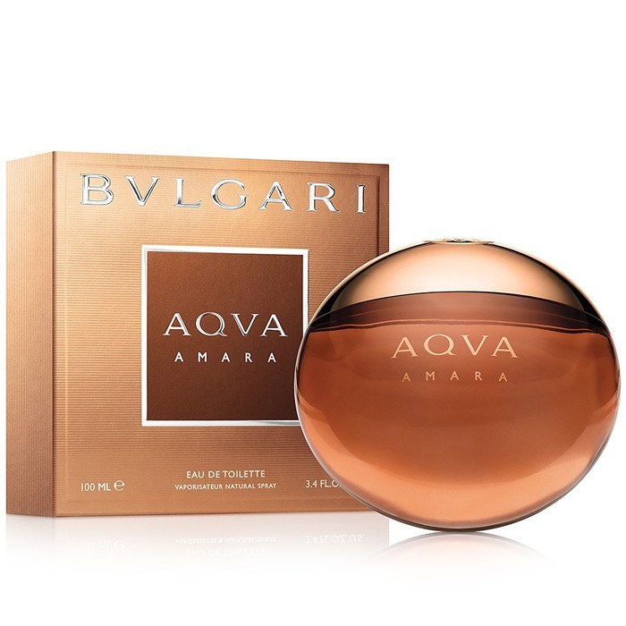 Aqva Amara 3.4 oz EDT for men  BULGARI MENS FRAGRANCES - LaBellePerfumes