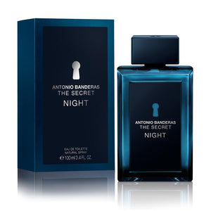 MENS FRAGRANCES - The Secret Night By Antonio Banderas 3.4 Oz EDT For Men
