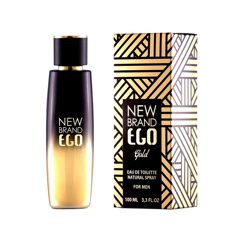 New Brand Ego Gold 3.3 oz EDT for men
