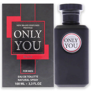 Only You Black 3.4 oz EDT for men
